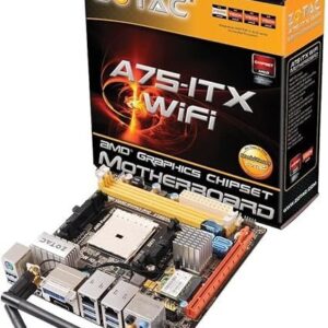 Zotac A75ITX-A-E AMD A75 Mini ITX DDR3 1800 AMD - FM1 Motherboard