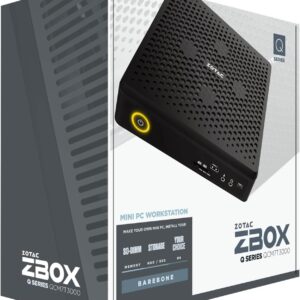 Zotac Zbox-Qcm7T3000 Sff Black Bga 1440 I7-10750H 2.6 Ghz, W128288954 (1440 I7-10750H 2.6 Ghz)