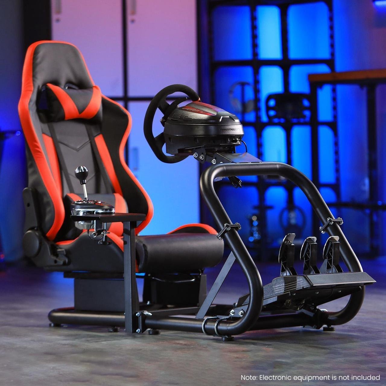Minneer G920 Racing Simulator Cockpit with Seat Racing Wheel Stand with Shifter Lever Fits for Logitech G29 G920&G923 Thrustmaster T300RS TX Fanatec PC Xbox, Without Steering wheel, pedal and handbrak