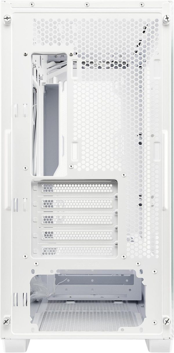 ASUS A21/WHT// Micro ATX Computer Case Steel / Plastic / Tempered Glass-White - Image 2