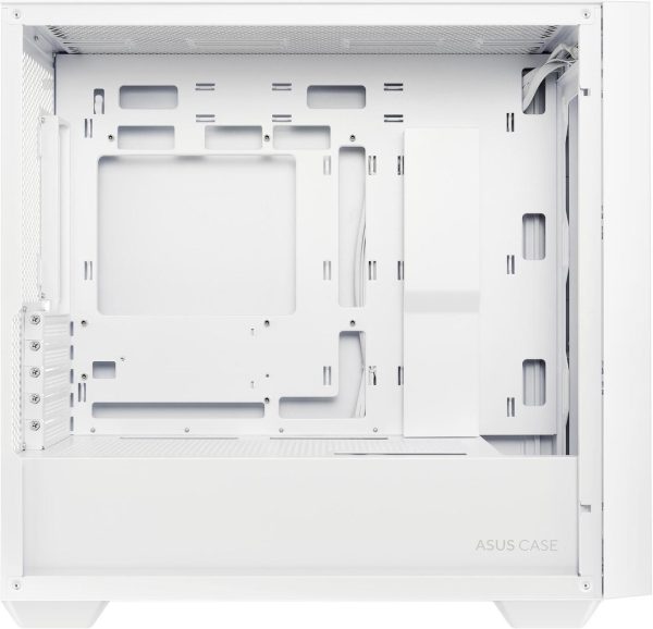ASUS A21/WHT// Micro ATX Computer Case Steel / Plastic / Tempered Glass-White - Image 7