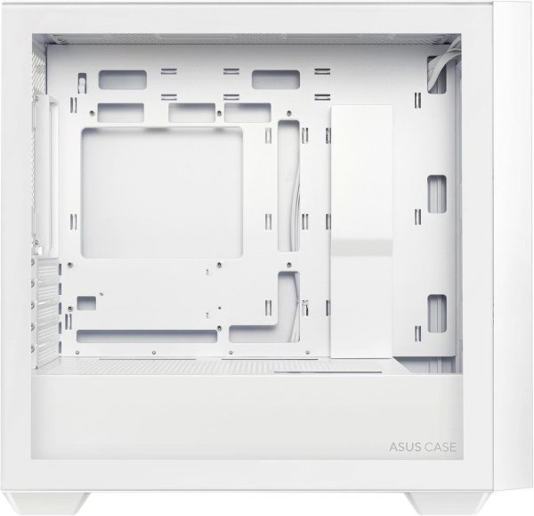 ASUS A21/WHT// Micro ATX Computer Case Steel / Plastic / Tempered Glass-White - Image 8