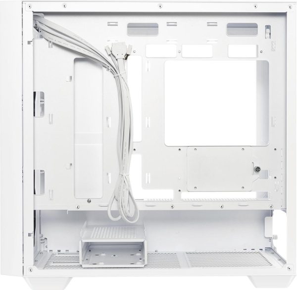 ASUS A21/WHT// Micro ATX Computer Case Steel / Plastic / Tempered Glass-White - Image 10