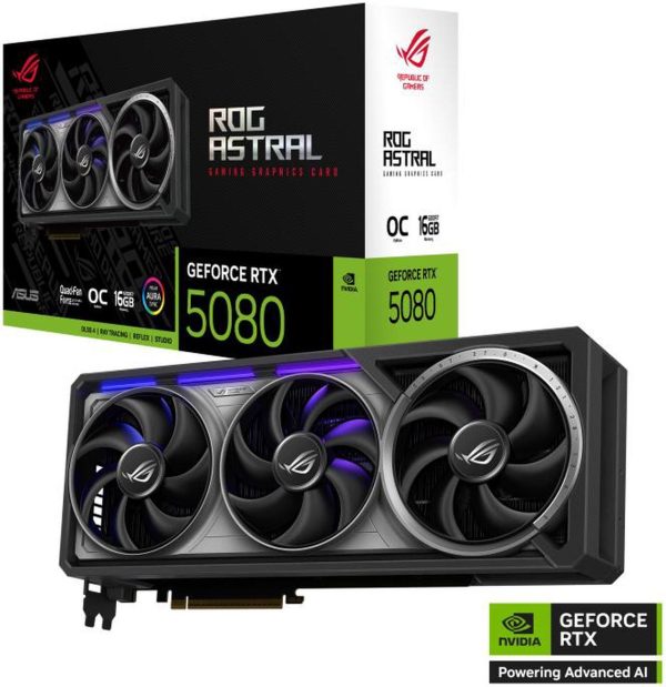 ASUS ROG Astral GeForce RTX 5080 16GB GDDR7 OC Edition ROG-ASTRAL-RTX5080-O16G-GAMING PCI-Express 5.0 DLSS 4.0 Graphics Card - Image 11