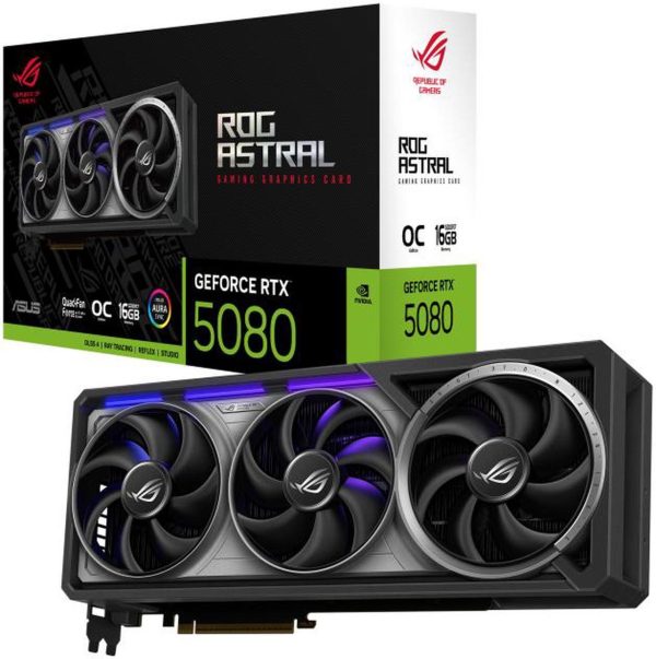 ASUS ROG Astral GeForce RTX 5080 16GB GDDR7 OC Edition ROG-ASTRAL-RTX5080-O16G-GAMING PCI-Express 5.0 DLSS 4.0 Graphics Card - Image 12