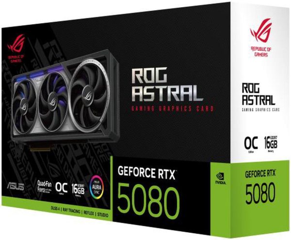 ASUS ROG Astral GeForce RTX 5080 16GB GDDR7 OC Edition ROG-ASTRAL-RTX5080-O16G-GAMING PCI-Express 5.0 DLSS 4.0 Graphics Card - Image 13