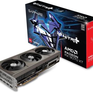 SAPPHIRE NITRO+ Radeon RX 9070 XT 16GB GDDR6 PCI Express 5.0 x16 ATX Graphics Card 11348-01-20G