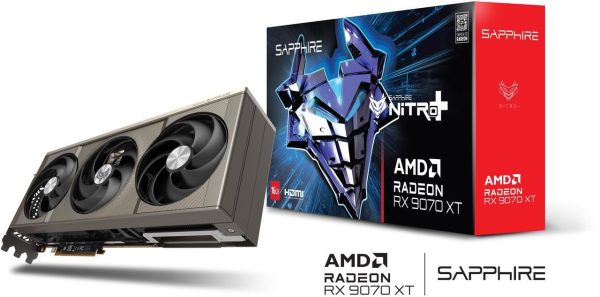 SAPPHIRE NITRO+ Radeon RX 9070 XT 16GB GDDR6 PCI Express 5.0 x16 ATX Graphics Card 11348-01-20G - Image 3
