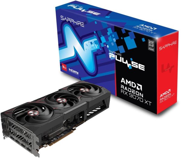 SAPPHIRE PULSE Radeon RX 9070 XT 16GB GDDR6 PCI Express 5.0 x16 ATX Graphics Card 11348-03-20G - Image 5