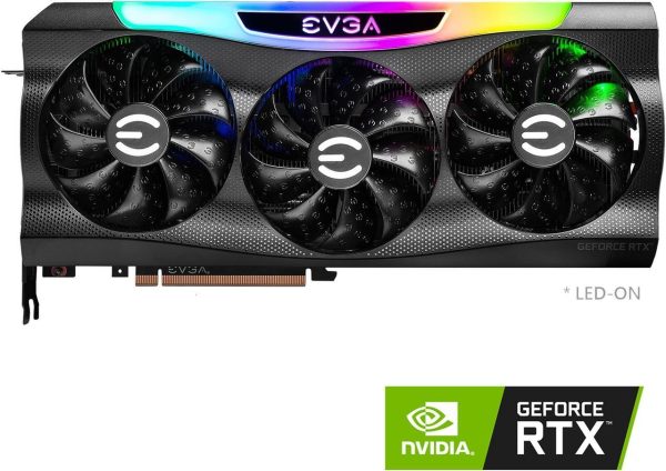 EVGA GeForce RTX 3080 Ti FTW3 ULTRA GAMING Video Card, 12G-P5-3967-KR, 12GB GDDR6X, iCX3 Technology, ARGB LED, Metal Backplate - Image 2