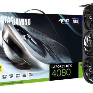 ZOTAC GAMING GeForce RTX 4080 16GB AMP Extreme AIRO DLSS 3 16GB GDDR6X 256-bit 22.4 Gbps PCIE 4.0 Gaming Graphics Card, IceStorm 2.0 Advanced Cooling, SPECTRA 2.0 RGB Lighting, ZT-D40810B-10P (Refreshed)
