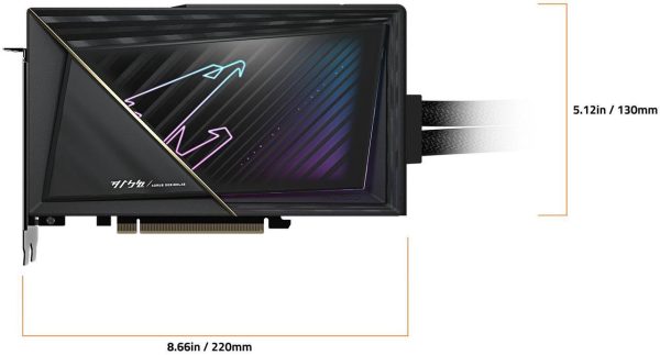 GIGABYTE AORUS GeForce RTX 5080 16GB GDDR7 PCI Express 5.0 ATX Graphics Card GV-N5080AORUSX W-16GD - Image 5