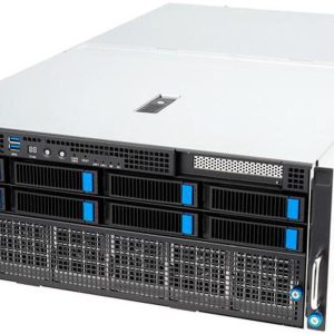 ASUS ESC8000A-E12-26W10G 4U Rackmount Server Barebone Socket SP5 DDR5 4800/4400 RDIMM/ 3DS RDIMM