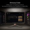 ASUS Membrane Gaming Keyboard for PC - TUF K1 | Programmable, Onboard Memory | Dedicated Volume Knob, Aura Sync RGB & Side Lighting | Detachable Wrist Rest | Spill-Resistant | Highly Durable | Black - Image 2