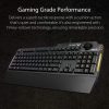 ASUS Membrane Gaming Keyboard for PC - TUF K1 | Programmable, Onboard Memory | Dedicated Volume Knob, Aura Sync RGB & Side Lighting | Detachable Wrist Rest | Spill-Resistant | Highly Durable | Black - Image 6