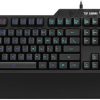 ASUS Membrane Gaming Keyboard for PC - TUF K1 | Programmable, Onboard Memory | Dedicated Volume Knob, Aura Sync RGB & Side Lighting | Detachable Wrist Rest | Spill-Resistant | Highly Durable | Black