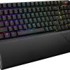 ASUS ROG Strix Scope II 96 Wireless Gaming Keyboard, Tri-Mode Connection, Dampening Foam & Switch-Dampening Pads, Hot-Swappable Pre-lubed ROG NX Storm Switches, PBT Keycaps, RGB-Black - Image 9
