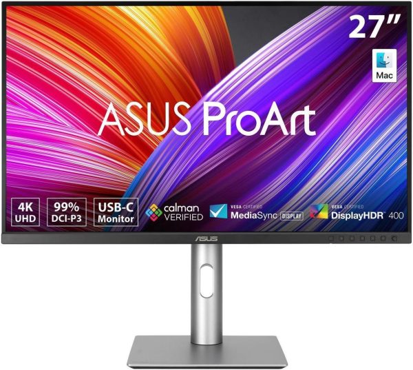 ASUS ProArt Display 27" 4K HDR Professional Monitor (PA279CRV) - IPS, UHD (3840 x 2160), 99% DCI-P3/Adobe RGB, Delta E < 2, Calman Verified, USB-C PD 96W, DisplayPort, Daisy-Chain, Height Adjustable - Image 19