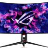 ASUS ROG Swift 39" Ultrawide 800R Curved OLED Gaming Monitor (PG39WCDM) - 21:9 (3440x1440), 240Hz, 0.03ms, G-SYNC Compatible, Custom Heatsink, Smart KVM, 90W USB-C, DisplayWidget - Image 4
