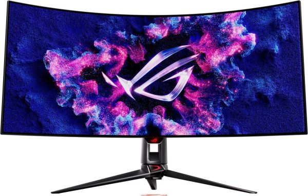 ASUS ROG Swift 39" Ultrawide 800R Curved OLED Gaming Monitor (PG39WCDM) - 21:9 (3440x1440), 240Hz, 0.03ms, G-SYNC Compatible, Custom Heatsink, Smart KVM, 90W USB-C, DisplayWidget - Image 4