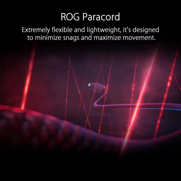 ASUS ROG Spatha X Wireless Gaming Mouse (Magnetic Charging Stand, 12 Programmable Buttons, 19,000 DPI, Push-fit Hot Swap Switch Sockets, ROG Micro Switches, ROG Paracord and Aura RGB lighting) - Image 3