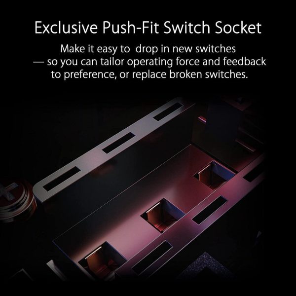 ASUS ROG Spatha X Wireless Gaming Mouse (Magnetic Charging Stand, 12 Programmable Buttons, 19,000 DPI, Push-fit Hot Swap Switch Sockets, ROG Micro Switches, ROG Paracord and Aura RGB lighting) - Image 4