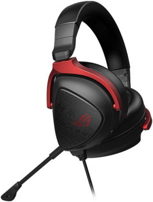 ASUS ROG Delta S Core Wired Gaming Headset (Lightweight 270g, 7.1 Surround Sound, 50mm Drivers, Discord Certified Mic, 3.5mm,For PC, Switch, PS4, PS5, XBOX, and Mobile Devices)- Black - Image 4