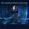 Asus ROG Harpe Ace Aim Lab Edition Gaming Mouse, 54 g Ultra-Lightwieght, Connectivity (2.4GHz RF, Bluetooth, Wired), 36K DPI Sensor, 5 Programmable Buttons, ROG SpeedNova, Esports & FPS Gaming, Black - Image 5