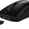 Asus ROG Keris Wireless AimPoint Gaming Mouse, Tri-mode connectivity (2.4GHz RF, Bluetooth, Wired), 36000 DPI sensor, 5 programmable buttons, ROG SpeedNova, Replaceable switches, Paracord cable, Black - Image 5