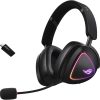 ASUS ROG Delta II Wireless Gaming Headset (50mm Titanium Drivers, ROG SpeedNova, 10mm Super-Wideband Mic, 110+HR Battery, DualFlow Audio, BT, 2.4 GHz, 3.5 mm, For PC, Switch, PS4, PS5, Xbox) - Black - Image 5