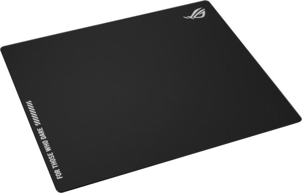 Asus ROG Moonstone Ace L Glass Gaming Mouse Pad, Ultra-smooth Surface, Noise-Reducing Design, 9H Tempered Glass, Impact & Scratch Resistant, Anti-slip Silicone Base, 500 x 400 mm, Black - Image 3