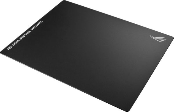 Asus ROG Moonstone Ace L Glass Gaming Mouse Pad, Ultra-smooth Surface, Noise-Reducing Design, 9H Tempered Glass, Impact & Scratch Resistant, Anti-slip Silicone Base, 500 x 400 mm, Black - Image 4
