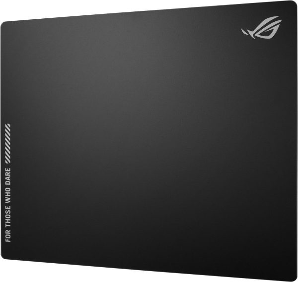 Asus ROG Moonstone Ace L Glass Gaming Mouse Pad, Ultra-smooth Surface, Noise-Reducing Design, 9H Tempered Glass, Impact & Scratch Resistant, Anti-slip Silicone Base, 500 x 400 mm, Black - Image 5