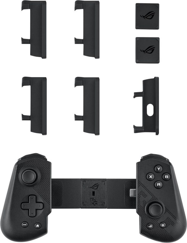 ASUS ROG Tessen Gaming Mobile Controller (foldable, one size fits all, on-the-fly key mapping, RGB lighting, 500Hz polling rate) - Image 2