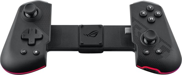 ASUS ROG Tessen Gaming Mobile Controller (foldable, one size fits all, on-the-fly key mapping, RGB lighting, 500Hz polling rate)
