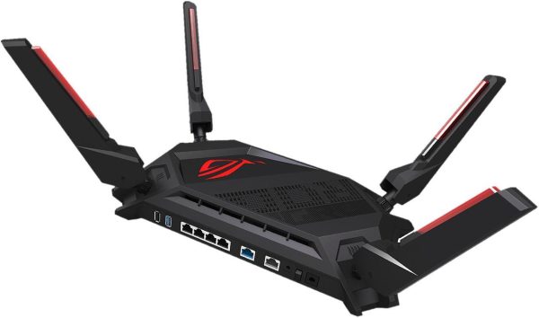 ASUS ROG Rapture GT-AX6000 Dual-Band WiFi 6 (802.11ax) Gaming Router, Dual 2.5G ports, enhanced hardware, WAN aggregation, VPN Fusion, Triple-Level Game Acceleration, free network security and AiMesh support - Image 4
