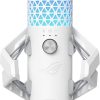 ASUS ROG Carnyx USB Gaming Microphone (25mm condenser capsule, 192kHz/24-bit, cardioid, high-pass filter, built-in pop filter, metal shock mount, one-touch mute, USB, Aura Sync RGB) - White - Image 3