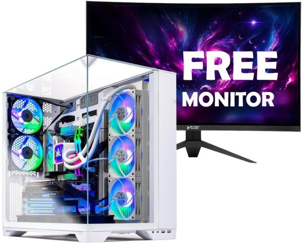 Skytech O11 Vision Gaming PC Desktop, Ryzen 7 7800X3D 4.2 GHz (5GHz Turbo), NVIDIA RTX 5070 Ti 16GB GDDR7, 1TB Gen4 SSD, 32GB DDR5 RAM 6000 RGB, 850W GOLD ATX 3.0 PSU, 360mm ARGB AIO , Wi-Fi, Win 11