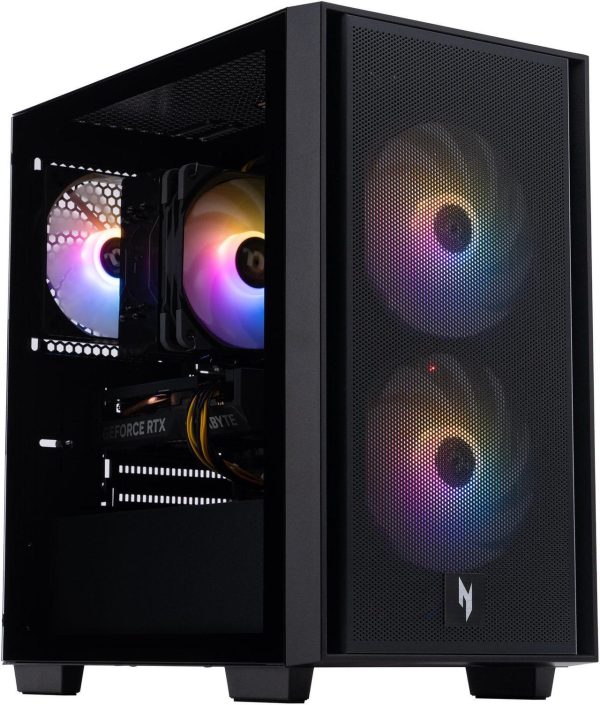 Acer Nitro 60 Gaming Desktop PC, Intel Core i5-14400F, GeForce RTX 4060, 16GB DDR5, 1TB PCIe Gen 4 SSD, Windows 11 Home, N60-640-UR11