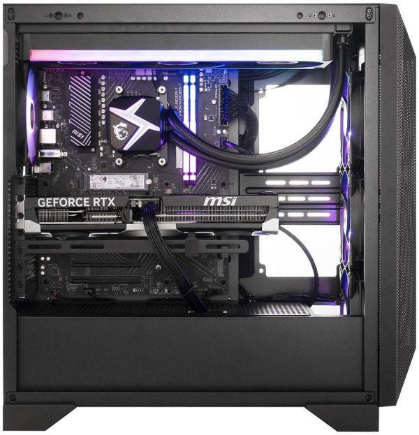 MSI Aegis ZS2 (Tower) Gaming Desktop, AMD R9-7900X, GeForce RTX 5080, DDR5 6000 32GB Memory (16GB X 2) , 2TB NVMe SSD, Liquid CPU Cooling, USB Type-C, VR-Ready, Windows 11 Home - Image 6