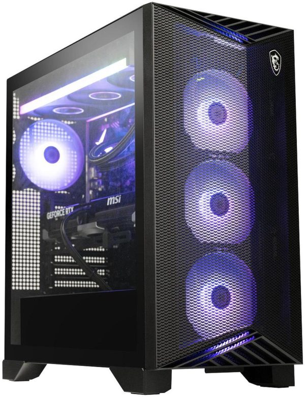 MSI Aegis ZS2 (Tower) Gaming Desktop, AMD R9-7900X, GeForce RTX 5080, DDR5 6000 32GB Memory (16GB X 2) , 2TB NVMe SSD, Liquid CPU Cooling, USB Type-C, VR-Ready, Windows 11 Home