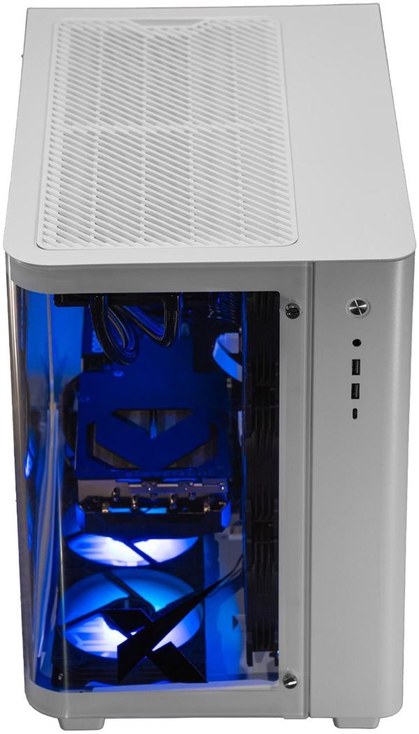 Xidax X-6 Series AMD Ryzen 7 9800X3D (4.7GHz, up to 5.2GHz), NVIDIA GeForce RTX 5080 16GB, 2TB NVMe M.2 SSD, 32GB (2x16GB) RAM, Liquid cooling, Genuine Window 11 Home Onami White Gaming Desktop - Assembled & Serviced in Utah - Image 6