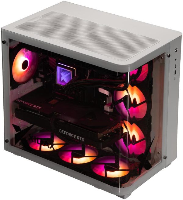 Xidax X-6 Series AMD Ryzen 7 9800X3D (4.7GHz, up to 5.2GHz), NVIDIA GeForce RTX 5080 16GB, 2TB NVMe M.2 SSD, 32GB (2x16GB) RAM, Liquid cooling, Genuine Window 11 Home Onami White Gaming Desktop - Assembled & Serviced in Utah - Image 7