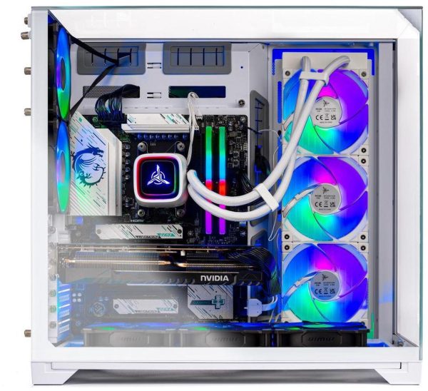 Skytech O11 Vision Gaming PC Desktop, Ryzen 7 7800X3D 4.2 GHz (5GHz Turbo), NVIDIA RTX 5070 Ti 16GB GDDR7, 1TB Gen4 SSD, 32GB DDR5 RAM 6000 RGB, 850W GOLD ATX 3.0 PSU, 360mm ARGB AIO , Wi-Fi, Win 11 - Image 6