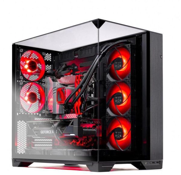 Skytech O11 Vision Gaming PC Desktop, Ryzen 7 7800X3D 4.2 GHz (5GHz Turbo), NVIDIA RTX 5070 Ti 16GB GDDR7, 1TB Gen4 SSD, 32GB DDR5 RAM 6000 RGB, 850W GOLD ATX 3.0 PSU, 360mm AIO , Wi-Fi, Win 11 Home - Image 4