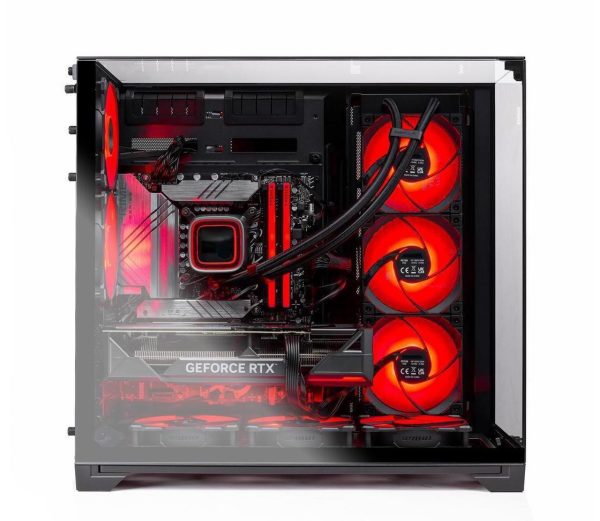 Skytech O11 Vision Gaming PC Desktop, Ryzen 7 7800X3D 4.2 GHz (5GHz Turbo), NVIDIA RTX 5070 Ti 16GB GDDR7, 1TB Gen4 SSD, 32GB DDR5 RAM 6000 RGB, 850W GOLD ATX 3.0 PSU, 360mm AIO , Wi-Fi, Win 11 Home - Image 2
