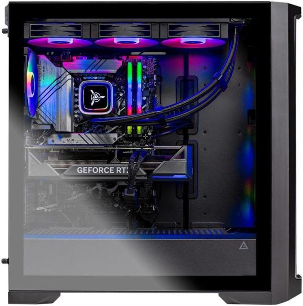 Skytech Legacy Gaming PC Desktop, Ryzen 7 9800X3D 4.7 GHz (5.2 GHz Turbo), NVIDIA RTX 5080 16GB GDDR7, 1TB Gen4 SSD, 32GB DDR5 RAM 6000 RGB, 1000W GOLD ATX 3.0 PSU, 360mm ARGB AIO , Wi-Fi, Win 11 Home - Image 3