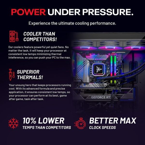 Skytech Legacy Gaming PC Desktop, Ryzen 7 9800X3D 4.7 GHz (5.2 GHz Turbo), NVIDIA RTX 5080 16GB GDDR7, 1TB Gen4 SSD, 32GB DDR5 RAM 6000 RGB, 1000W GOLD ATX 3.0 PSU, 360mm ARGB AIO , Wi-Fi, Win 11 Home - Image 4