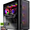 Skytech Rampage Gaming PC Desktop, Ryzen 7 7700X 4.5 GHz (5.4GHz Turbo), NVIDIA RTX 5070 Ti 16GB GDDR7, 1TB Gen4 SSD, 32GB DDR5 6000, 850W GOLD ATX 3.0 PSU, 360mm AIO , Wi-Fi, Win 11 Home