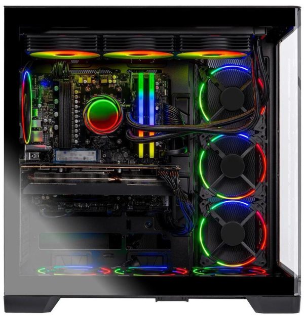 Skytech Prism 4 Gaming PC Desktop, Ryzen 7 9800X3D 4.7 GHz (5.2 GHz Turbo), AMD RX 9070 XT 16GB, X670 MB, 2TB Gen4 NVMe SSD, 32GB DDR5 5600, 850W GOLD ATX 3 , 360mm ARGB AIO , Wi-Fi, Win 11 - Image 5